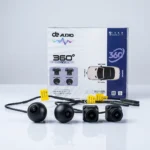 Autokarts 360 Camera for Car with Bird View Parking Camera (4 Cameras)