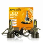 Autokarts H Series 380Watts LED Car Headlight – WaterProof - OEM Plug & Play Fitting